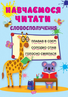 Паперова книга «Навчаємося читати. Словосполучення», автор Анастасія Фісіна - фото №1 - мініатюра
