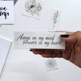 «Тимчасові тату Arley Sign Аlways on my mind (5012-1)», бренда Arley Sign - фото №6 - миниатюра