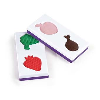  «Тактильное домино Guidecraft Manipulatives Продукты (G5056) », бренда Guidecraft - фото №7 - миниатюра