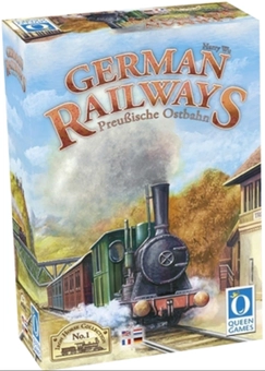  «Настольная игра Queen Games German Railways (16217)», бренда Queen Games - фото №1 - миниатюра