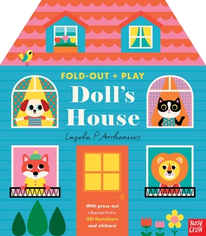 Паперова книга «Fold-Out + Play. Doll's House» - фото №1 - мініатюра