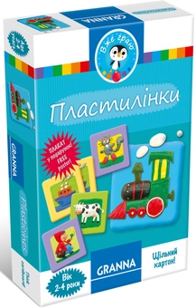  «Настольная игра Granna Пластилінки (82661)», бренда Granna - фото №1 - миниатюра