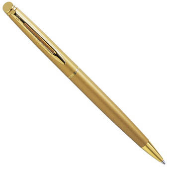  «Шариковая ручка Waterman Hemisphere Stardust Gold GT (22 560)», бренда Waterman - фото №1 - миниатюра