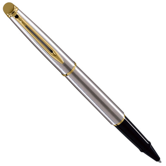  «Ручка-роллер Waterman Hemisphere Stainless Steal GT (42 010)», бренда Waterman - фото №1 - миниатюра