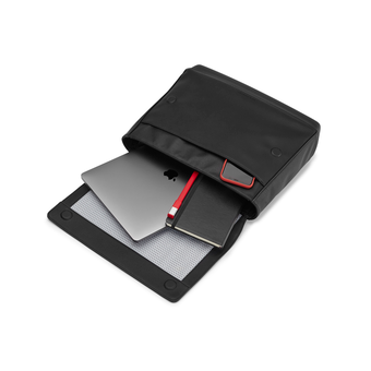  «Рюкзак Moleskine Classic Горизонтальный Черный (ET20SCBKHBK)», бренда Moleskine - фото №4 - миниатюра