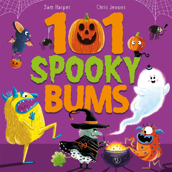 Бумажная книга «101 Spooky Bums», автор Сэм Харпер - фото №1 - миниатюра