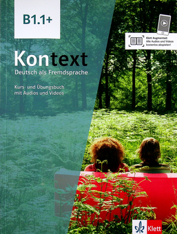 Паперова книга «Kontext. Kurs- und Ubungsbuch B1.1+ mit Audios und Videos», автор Уте Койтан - фото №1 - мініатюра