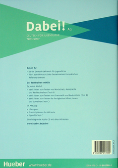 Бумажная книга «Dabei! A2: Testtrainer mit Audio-CD», автор Керстин Цюльсдорф - фото №2 - миниатюра
