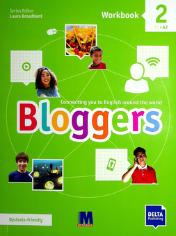 Бумажная книга «Bloggers 2 (A1-A2) Workbook», автор Лаура Бродбент - фото №1 - миниатюра