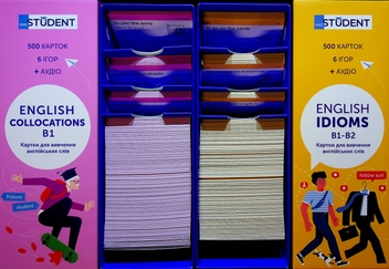 Бумажная книга «Картки англійських слів - Idioms B1-B2 & Collocations B1 (1000 карток)» - фото №3 - миниатюра