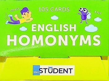 Бумажная книга «English Homonyms. 105 карток» - фото №2 - миниатюра
