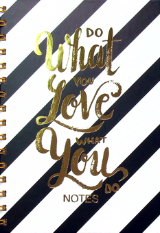 «Блокнот Astra на спирали Do what you love (4820230590012 06-3)», бренда Astra - фото №1 - миниатюра