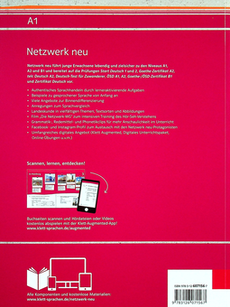 Паперова книга «Netzwerk neu A1 Kursbuch mit Audios und Videos», авторів Гелен Шмітц, Пол Руш, Таня Майр-Зібер, Стефані Денглер - фото №2 - мініатюра