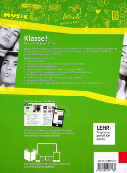 Паперова книга «Klasse! A2.1 Kursbuch mit Audios und Videos», авторів Таня Майр-Зібер, Уте Койтан, Сара Флір, Беттіна Швігер - фото №2 - мініатюра