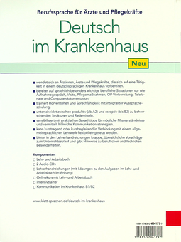 Бумажная книга «Deutsch im Krankenhaus. Neu Berufssprache für Ärzte und Pflegekräfte», автор Ульрике Фирнхабер-Сенсен - фото №2 - миниатюра