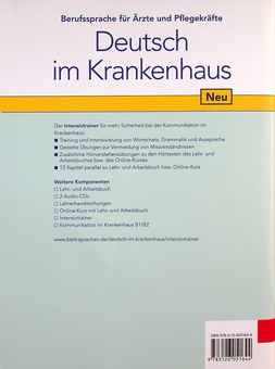 Бумажная книга «Deutsch im Krankenhaus. Neu Berufssprache für Ärzte und Pflegekräfte», автор Регина Гроссер - фото №2 - миниатюра