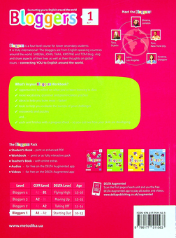 Бумажная книга «Bloggers 1 (A1-A2) Workbook», автор Лаура Бродбент - фото №2 - миниатюра