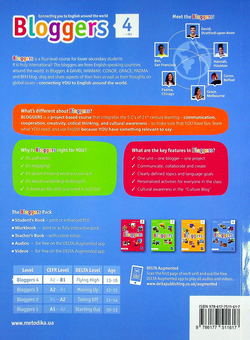 Бумажная книга «Bloggers 4 (B1) Student's Book», автор Лаура Бродбент - фото №2 - миниатюра