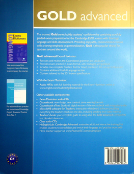 Бумажная книга «Gold Advanced 2015 Exam Maximiser +Online audio without Key», авторов Линда Эдвардс, Джеки Ньюбрук - фото №2 - миниатюра