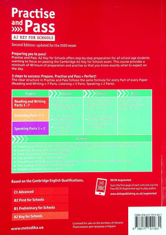 Бумажная книга «Practise and Pass for Schools. Key. Student's Book A2», авторов Меган Родерик, Бернардо Моралес - фото №2 - миниатюра