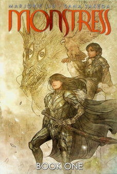 Бумажная книга «Monstress. Book One», автор Марджори Лю - фото №1 - миниатюра