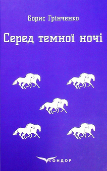 Паперова книга «Серед темної ночі. Повість», автор Борис Грінченко - фото №1 - мініатюра