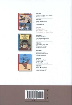 Бумажная книга «The Adventures of Tintin Volume 3», автор Эрже - фото №2 - миниатюра
