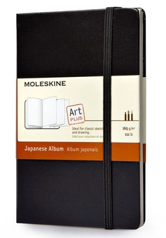  «Японський кишеньковий альбом Moleskine Creative твердий чорний (QP013F)», бренду Moleskine - фото №1 - мініатюра