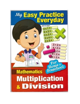 Паперова книга «My Easy Practice Everyday Multiplication & Division» - фото №2 - мініатюра