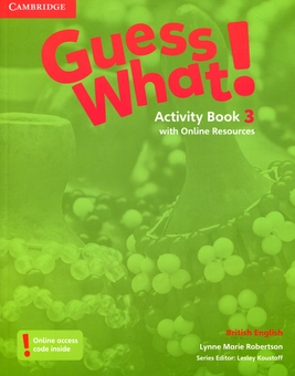 Паперова книга «Guess What! Level 3 Activity Book with Online Resources», автор Лінн Марі Робертсон - фото №1 - мініатюра