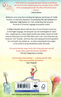 Паперова книга «Made in America: An Informal History of American English», автор Білл Брайсон - фото №2 - мініатюра