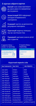 Бумажная книга «Deutsch Medizin. Картки для вивчення медичної німецької мови» - фото №3 - миниатюра
