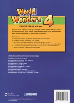 Бумажная книга «National Geographic Emea World Wonders: Student's Book W/Key 4», автор Катрина Гормли - фото №2 - миниатюра