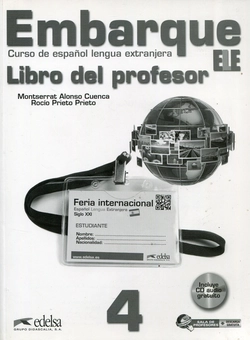 Бумажная книга «Embarque 4. Libro del profesor (+ CD-ROM)», авторов Росио Прието Прието, Монсеррат Алонсо Куэнка - фото №1 - миниатюра
