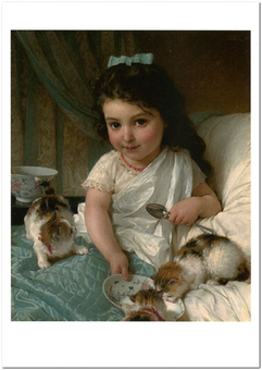 «Открытка Emile Munier — The Morning Meal (EMU01)», бренда Artistic Card - фото №1 - миниатюра