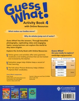 Паперова книга «Guess What! Level 4 Activity Book with Online Resources», автор Лінн Марі Робертсон - фото №2 - мініатюра