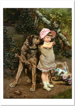 «Открытка Edgard Pieter Josef Farasyn — Friends (EF01)», бренда Artistic Card - фото №1 - миниатюра