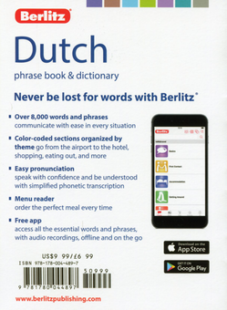 Паперова книга «Dutch. Phrase Book & Dictionary» - фото №2 - мініатюра