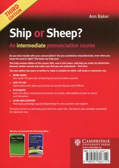 Паперова книга «Ship or Sheep? An Intermediate Pronunciation Course», автор Анна Бейкер - фото №2 - мініатюра