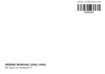 «Листівка Dennis Morgan — Be Kind to Animals V (DMO05)», бренду Artistic Card - фото №2 - мініатюра