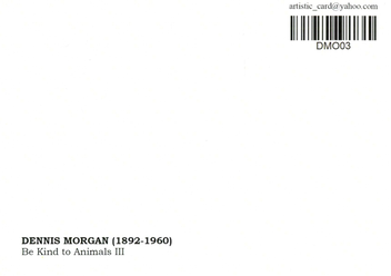  «Открытка Dennis Morgan — Be Kind to Animals III (DMO03)», бренда Artistic Card - фото №2 - миниатюра