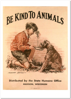  «Открытка Dennis Morgan — Be Kind to Animals II (DMO02)», бренда Artistic Card - фото №1 - миниатюра