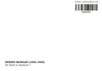  «Открытка Dennis Morgan — Be Kind to Animals I (DMO01)», бренда Artistic Card - фото №2 - миниатюра