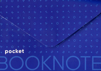 Паперова книга «Pocket Booknote синій» - фото №2 - мініатюра