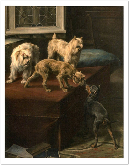 «Открытка Charles van den Eycken — Risen, Place Perished (CE21)», бренда Artistic Card - фото №1 - миниатюра