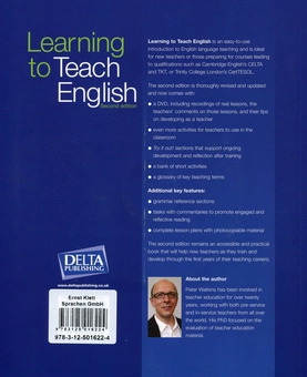 Паперова книга «Learning to Teach English (+DVD-ROM)», автор Пітер Уоткінс - фото №2 - мініатюра