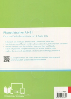 Бумажная книга «Phonetiktrainer A1-B1. Kurs- und Selbstlernmaterial mit 2 Audio-CDs», автор Керстин Рейнке - фото №2 - миниатюра