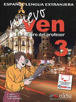 Бумажная книга «Nuevo Ven 3. Libro del profesor », авторов Фернандо Марин Аррес, Р. Моралес, Мигель де Унамуно - фото №1 - миниатюра
