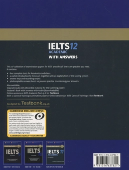 Паперова книга «Cambridge Practice Tests IELTS 12 Academic with Answers» - фото №2 - мініатюра