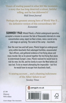 Паперова книга «The Volunteer. The True Story of the Resistance Hero who Infiltrated Auschwitz», автор Джек Фейрвезер - фото №2 - мініатюра